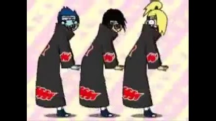 Caramelldansen - Akatsuki Dance 
