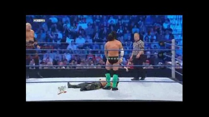 Wwe Smackdown 23.04.2010 Kane & Rey Mysterio vs Cm Punk & Luke Gallows 