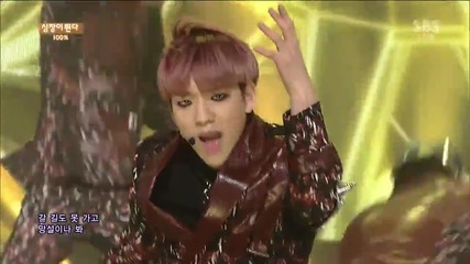 140323 100% - Beat @ Inkigayo