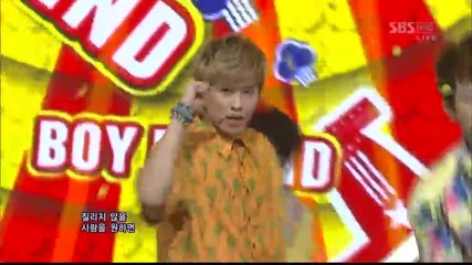 Boyfriend - Love Style @ Inkigayo (01.07.2012)