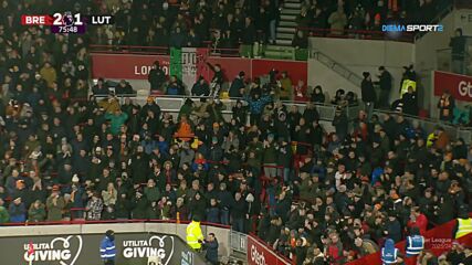 Luton Town with a Goal vs. Brentford