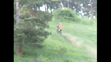 kawasaki klx hill climb