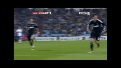 Zaragoza 0 - 1 Real Madrid (ozil) 12.12.2010 