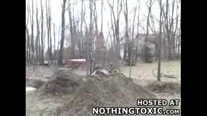 Жестоко пребиване с колело