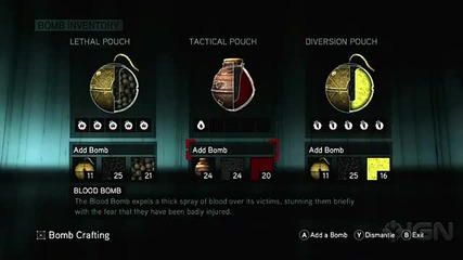 Assassin's Creed Revelations Blood Bombs Gameplay