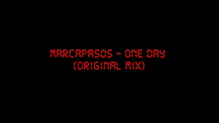 Marcapasos - One Day (original Mix)