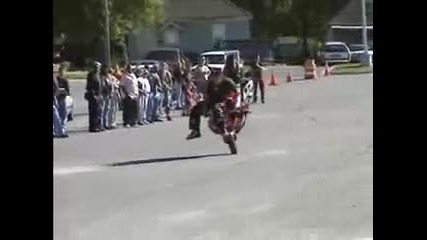 motor cross - schroefje los -