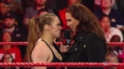 Ronda Rousey wants Becky Lynch at WrestleMania: Raw, Feb. 25, 2019