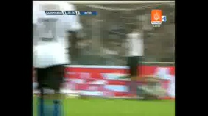 30.08 Сампдория - Интер 1:1 Марко Делвекио гол