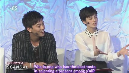 [subtitled] Scandal @ Countdown Japan 1415 Interview + Image