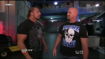 Wwe Raw 4_4_11 Triple H Meets Stone Cold