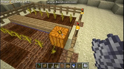 Minecraft - Как се прави ферма за диня и тиква.. Урок!