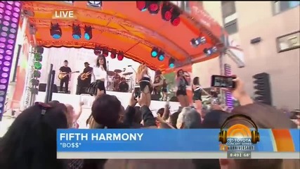 Fifth Harmony - Bo$$ (boss) - Live on Today Show