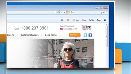 Internet Explorer® 8: How to change the default search provider on Windows® 7?
