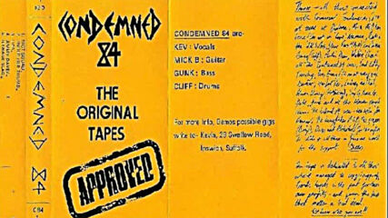 Condemned 84 – The Original Tapes - Oi! (1984)