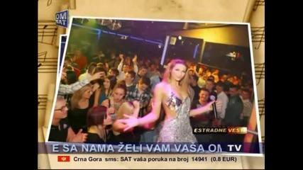 Rada Manojlovic - Estradne vesti - (TV DM Sat 26.12.2013.)