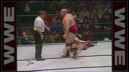 Dino Bravo vs. Nikolai Volkoff - Canadian Championship Match Prime Time Wrestling, 26, 1985