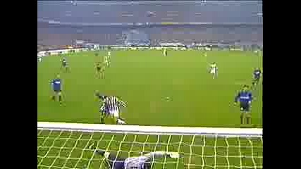 Inter - Juve Trezeguet Gool