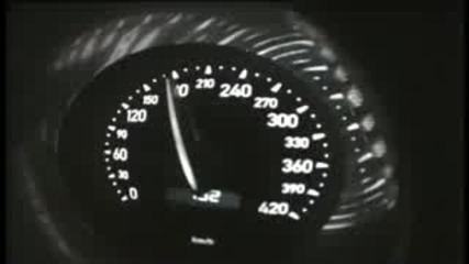 Veyron Speedo - 150 to 280 km/h in 6 seconds