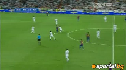 [15.08.2011] Реал Мадрид изпусна Барса в голово шоу [2-2] Удивителен гол на Вийа