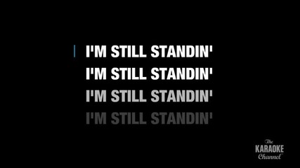 Elton John - I'm Still Standing (karaoke)