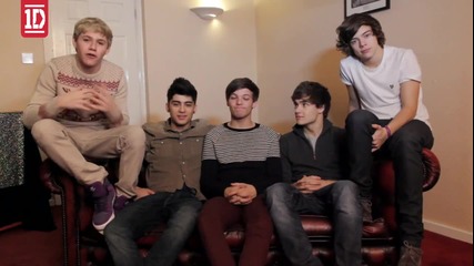 One Direction - Пожелават Весели Празници на феновете 2011г.