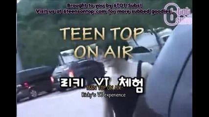 [6tot Subs] Teen Top On Air - Ricky s Vj experience.avi
