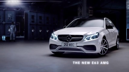 Впечатляваща реклама от немският гигант: Mercedes - Benz: New E63 Amg
