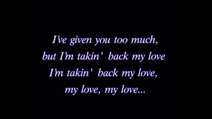 [tekst i Prevod] Enrique Iglesias&ciara - Takin Back My Love