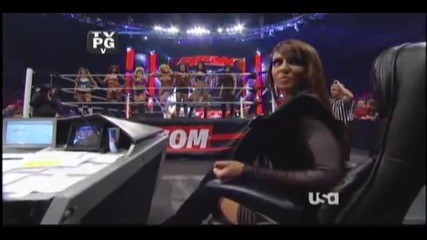 Wwe Raw 20/8/12 Divas Battle Royal