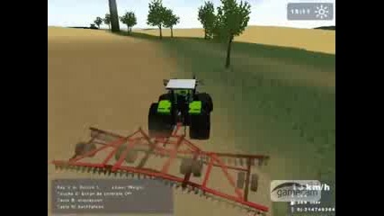 Landwirtschafts Simulator - Claas Atles Cultivating