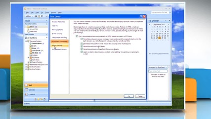 Microsoft® Outlook 2007: How to view or change add-in security settings on Windows® Xp?