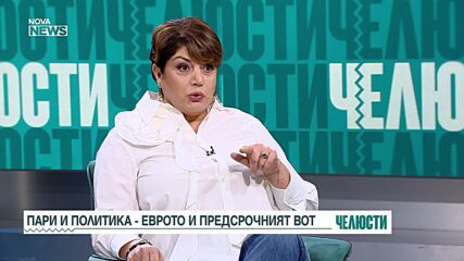 Пари и политика – еврото и предсрочният вот