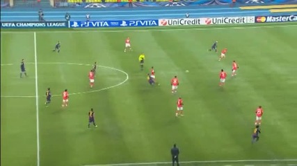 Спартак ( Москва ) - Барселона 0-2 Меси (27')