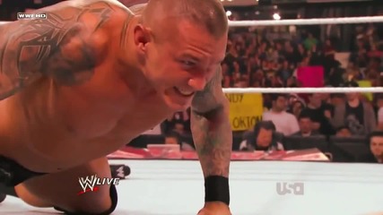 Extreme Rules 2011 Cm Punk vs. Randy Orton Highlights (hd)