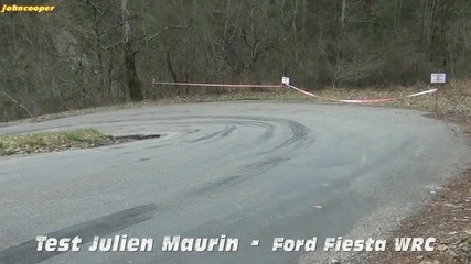 Julien Maurin - Ford Fiesta Wrc M Sport - Monte Carlo 2013