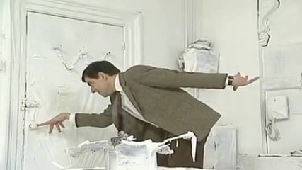 Mr Bean - Painting with Fireworks 