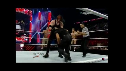 Wwe Raw 29.4.2013 John Cena Daniel Bryan And Kane Vs The Shield