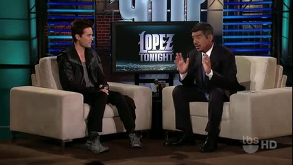 Jared Leto at Lopez Tonight 2011