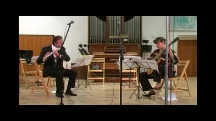 M. Castelnuovo - Tedesco - Sonatina for flute & guitar op.205 , 3 movt. 