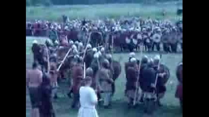 Slavonic And Viking Warriors