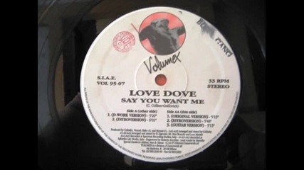 Love Dove - Say You Want Me (d-work version)