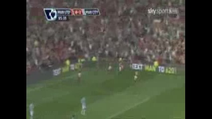 Man Utd Man City 4 - 3 Goals 200909