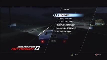 Need for Speed Hot Pursuit - как да направим постижението Midnight Cowboy 720p