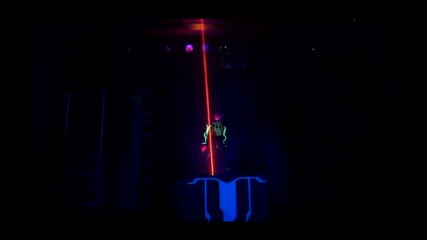Laserman Electronica 2011 - Laser show Disney California
