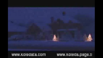 Невероятно светлинно шоу със светлини от Коледни лампички