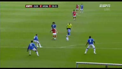 Everton - Arsenal - 0:1 Denilson Score