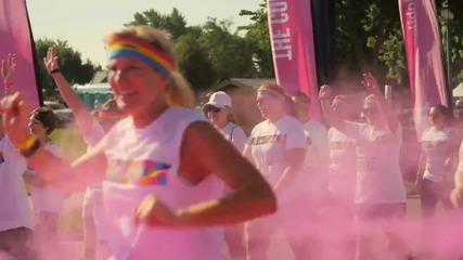 25 000 на Цветният маратон в Минесота 2o14 • The Color Run™ Mlb All Star 5k