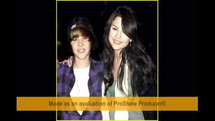Justin Bieber and Selena Gomez
