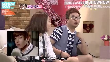 [ Eng sub ] Wgm S3 - Leeteuk of Super Junior & Kang Sora ( Teukso Couple ) E25